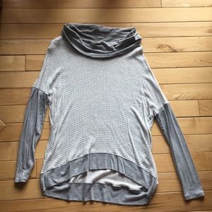Anthropologie Saturday Sunday cowl neck top